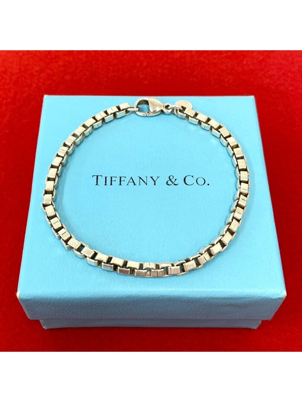Tiffany & Co Vintage Venetian Bracelet 925 Sterling Silver
